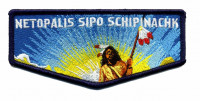 Netopalis Sipo Schipinachk 15th Anniv. flap Longhorn Council #582