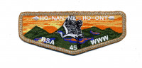 Allegheny Highlands Council (HO-NAN-NE-HO-ONT Lodge) Flap  Allegheny Highlands Council #382