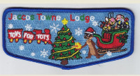 Jaccos Towne 21 Toys for Tots Flap Crossroads of America Council #160