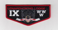 Lenapehoking Lodge IX OA Flap Northern New Jersey Council #333