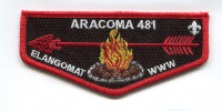 aracoma lodge elangomat flap Black Warrior Council #6