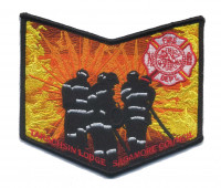 Sagamore Council - Takachsin Lodge 173 Firefighter Pocket Piece Sagamore Council #162