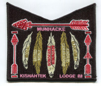 Kishahtek munhacke chapter pocket  Michigan Crossroads Council #780