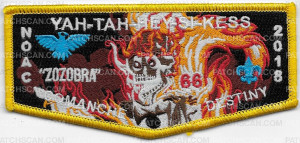 Patch Scan of Yah-Tah-Hey -Si-Kess Comanche Destiny pocket flap