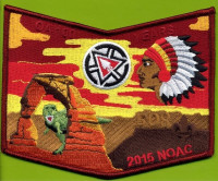 OA 100 Years - 508 NOAC - Pocket Patch Utah National Parks Council #591