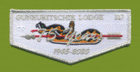 Guneukitschik Lodge 317 Flap  Mason-Dixon Council #221(not active) merged with Shenandoah Area Council