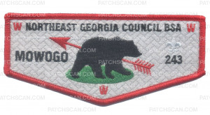 Patch Scan of NEGA Mowogo Flap (Red Border) 
