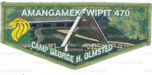 Patch Scan of Amangamek-Wipit 470 Camp Olmsted flap