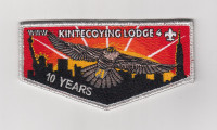Kintecoying Lodge 10 Year Greater New York, Manhattan Council #643