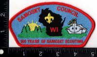 Samoset Council Wisconsin State Outline 100 Years 2019 Samoset Council #627