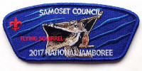 P24115 2017 Jamboree Patches Samoset Council #627