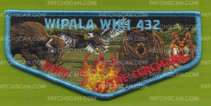 Patch Scan of Wipala Wiki 432 The Ceremony flap