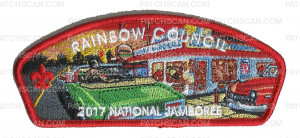 Patch Scan of Rainbow Council 2017 National Jamboree JSP Burger Shop