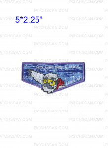 Patch Scan of Cho-Gun-Mun-A-Nock Lodge NOAC 2024 (Purple-Flap)