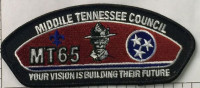 357496 MT65 Middle Tennessee Council #560