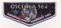 TB 212581 Osceola Jambo Flap Top 2013 Southwest Florida Council #88