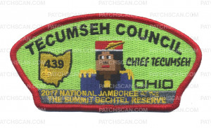 Patch Scan of Tecumseh CSP - Red