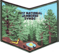 2017 National Jamboree - SVMBC - Pocket Piece Silicon Valley Monterey Bay Council #55