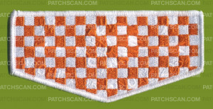 Patch Scan of Wichita Lodge 35 NOAC 2022 checkerboard flap