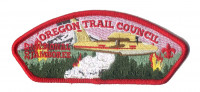 Oregon Trail Council 2017 National Jamboree JSP Red Border KW2156 Crater Lake Council #491