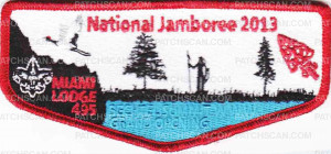 Patch Scan of TB 213467 ML Jambo Flap RED 2013