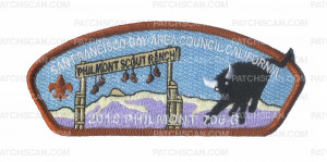 Patch Scan of S.F.B.A.C. Fremont California - 2018 Philmont 706-B