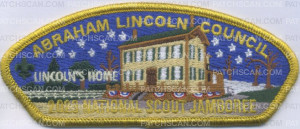 Patch Scan of 450434- Lincon Home -2023 National Scout Jamboree 