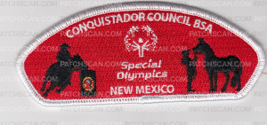 Patch Scan of Special Olympics Conquistador Council CSP