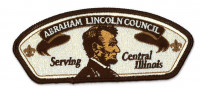 SERVING CENTRAL ILLINOIS LINCOLN WITH BEARD Abraham Lincoln Council #144