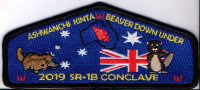 Choctaw Area Council Ashwanchi Kinta Beaver Down Under Conclave SR-1B 2019 Choctaw Area Council #302