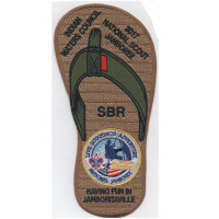 Jamboree Sandal (PO 87063) Indian Waters Council #553 merged with Pee Dee Area Council