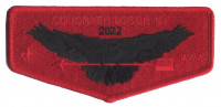 Colonneh Lodge 137 Red Flap (Red)  Sam Houston Area Council #576