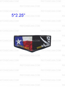 Patch Scan of Akela Wahinapay 2024 Conclave Texas flap