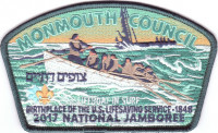 Monmouth Council- 2017 NSJ- Lifeboat in Surf - Monmouth Council #347