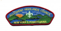 Allegheny Highlands Council CSP Allegheny Highlands Council #382