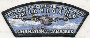 Patch Scan of 28378 - 2013 Jamboree B-24 Bomber JSP 6
