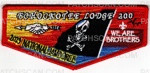 Patch Scan of 2023 NSJ- ECHOCKOTEE We Are Brothers Flap (Red)