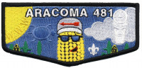 aracoma NOAC 2020 flap Black Warrior Council #6