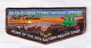Patch Scan of Region Chief Matt Carlson Flap Set