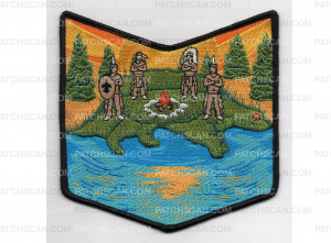 Patch Scan of Cheerful Service Pocket Patch (PO 89542)