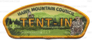 Patch Scan of Tent-In with gold border