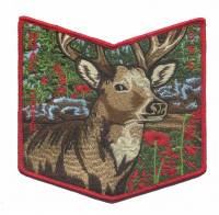 Tatokainyanka 356 2018 NOAC Pocket Patch Deer Greater Wyoming Council #638 merged with Longs Peak Council