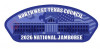 NTC DONALD REYNOLDS 2026 NATIONAL JAMBOREE CSP MONOCHROMATIC