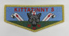 Kittatinny V Theme Flap - Gold Border