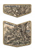 194167 - metallic gold pocket piece