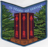 Mitigwa Lodge 75th Arrows Pocket Piece (Light blue)