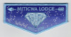 Mitigwa Lodge 75th Memories Flap (Light blue)