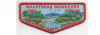 Lodge Flap Red Border (PO 87950r3)