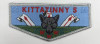 Kittatinny V Theme Flap - Silver Border