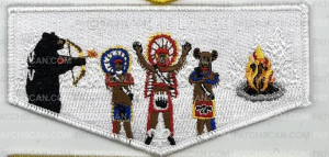 Patch Scan of COMANCHE LODGE 254 ORDEAL OA FLAP